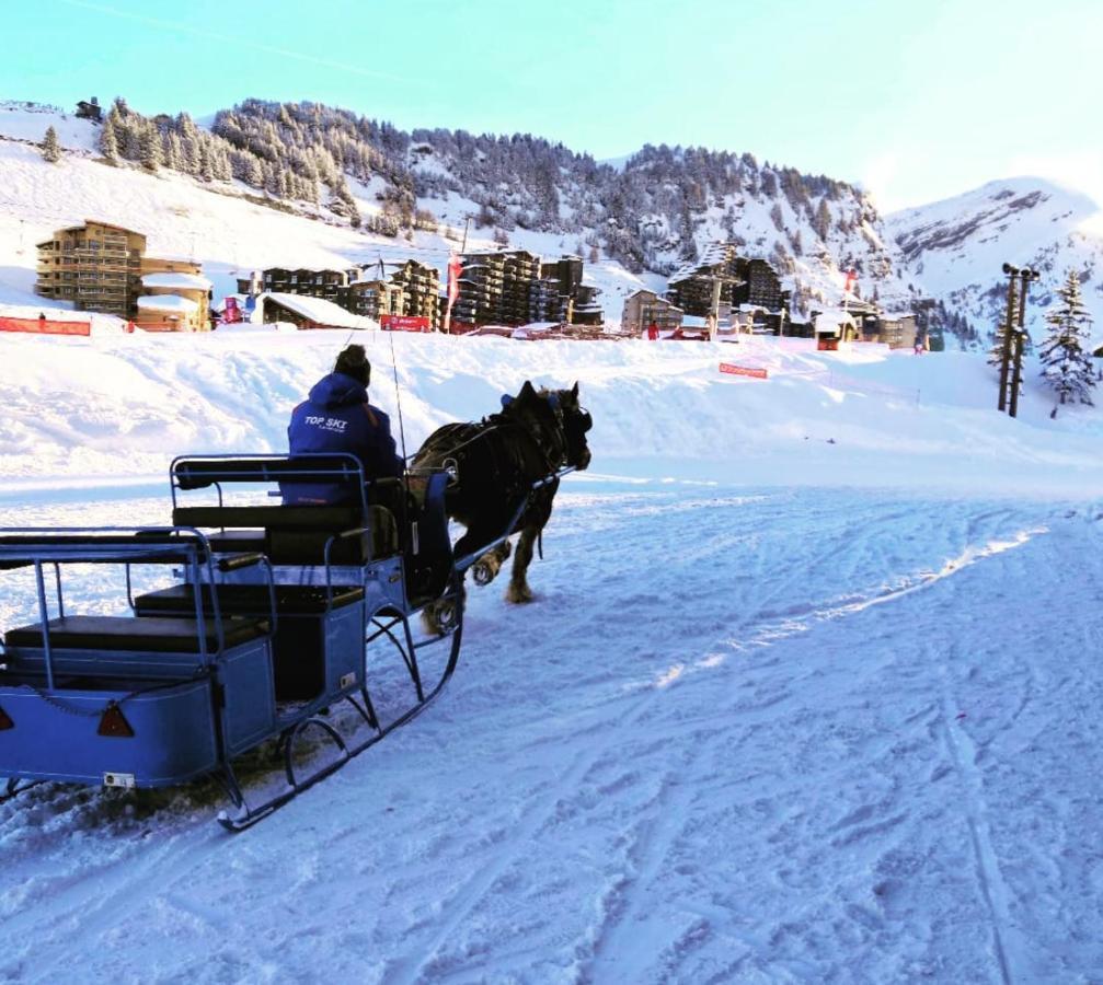 Charmant T2 Classe 3 Etoiles, Les Crozats, Magnifique Vue Montagne Avoriaz Buitenkant foto