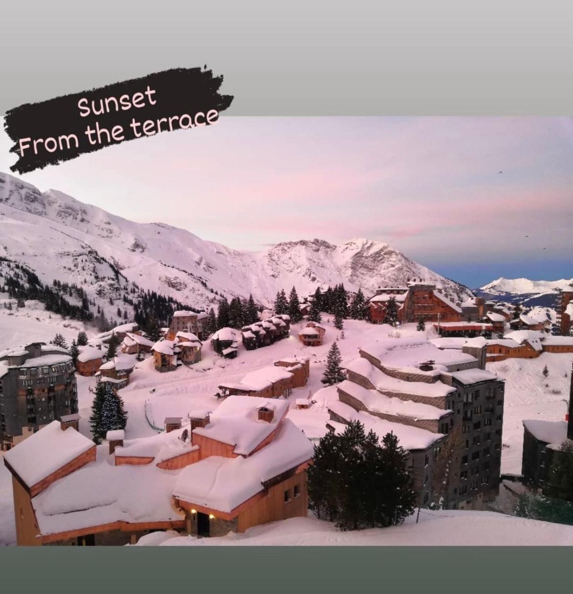 Charmant T2 Classe 3 Etoiles, Les Crozats, Magnifique Vue Montagne Avoriaz Buitenkant foto